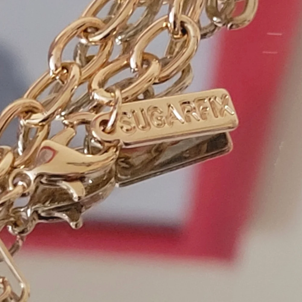 NWOT Sugarfix by Baublebar Snowflake Necklace - Picture 4 of 7